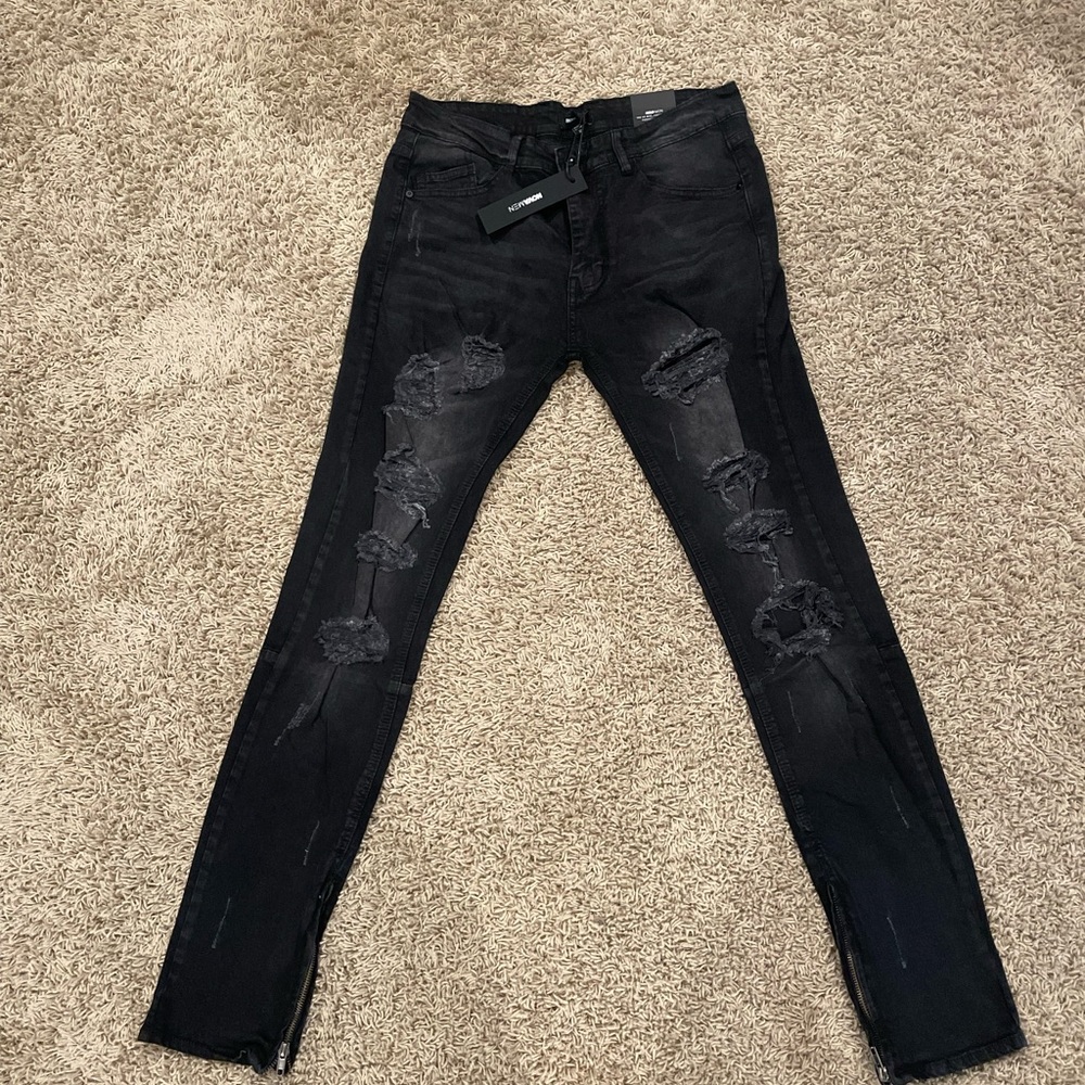 Fashion Nova black skinny jeans